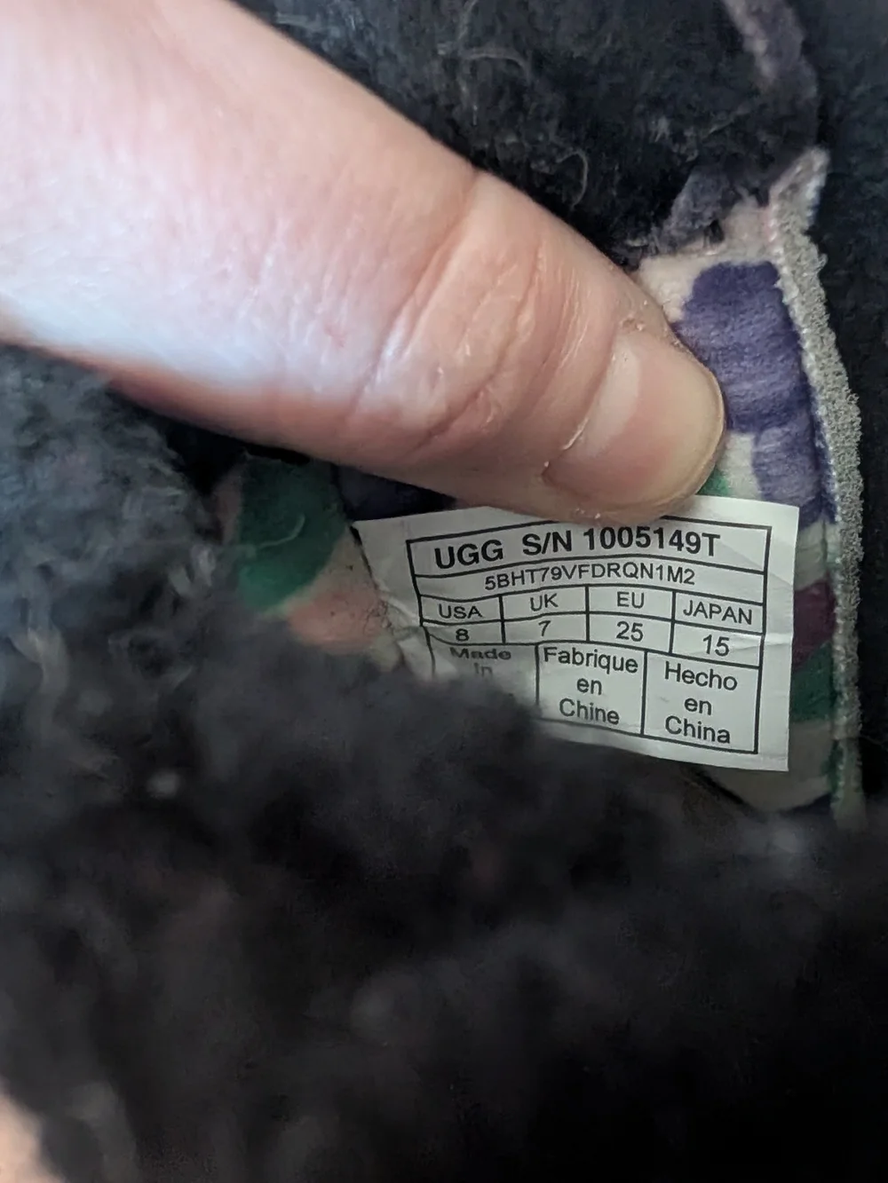 Ugg Boots Toddler Kids Size 8, Great Condition